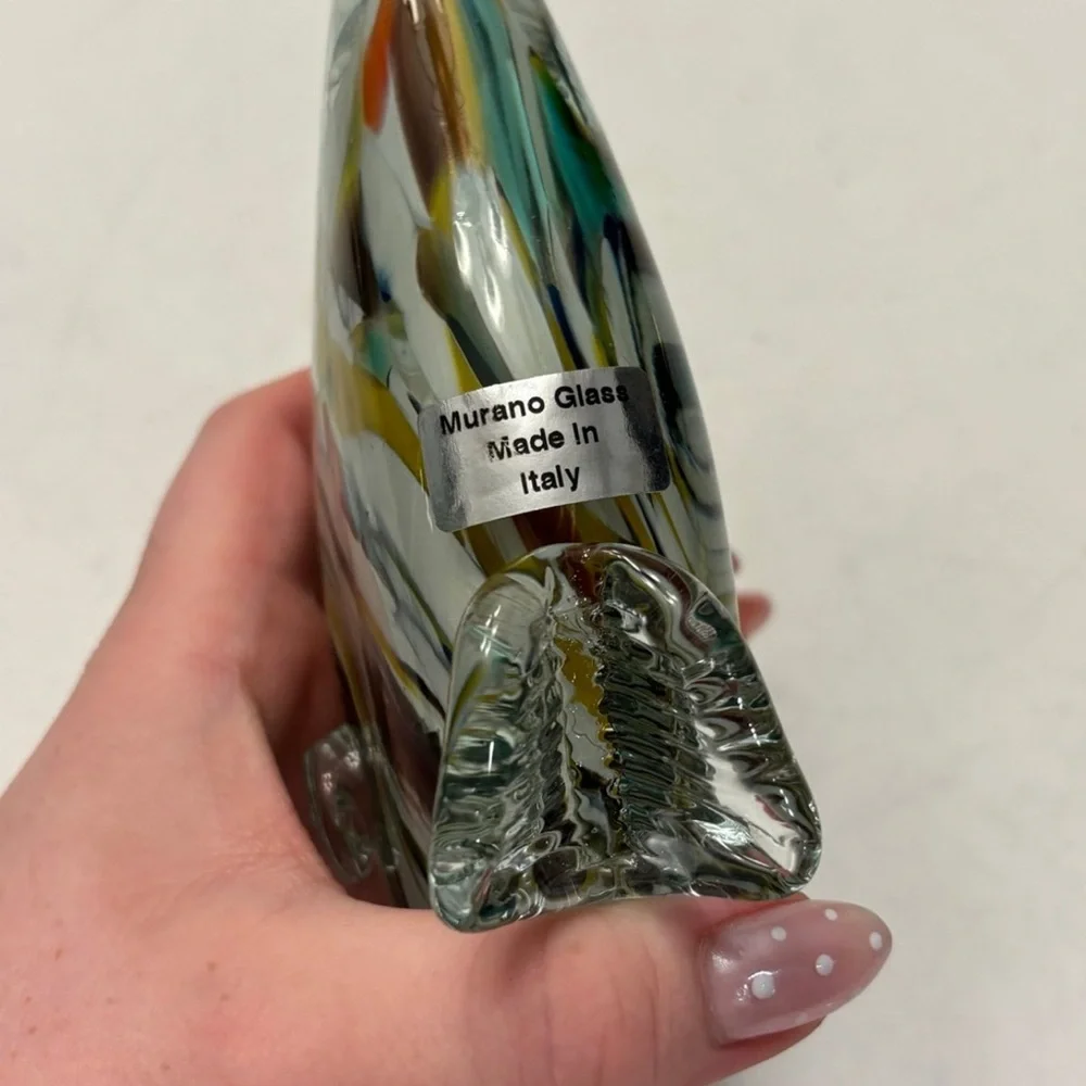 Murano Art Glass Fish Vintage figurine